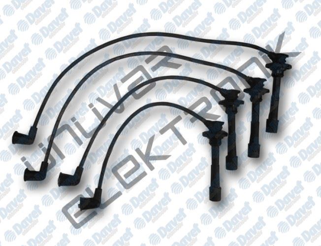 UNUVAR 4209 Buji Kablosu Tk Toyota Carina 1.6 (87-92) Celica 1.6sti (89-94) Corolla 1.6i (87-93)